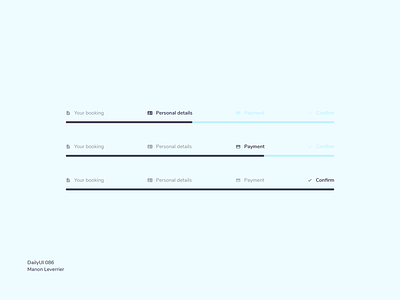 DailyUI 086 Progress bar 086 86 application daily 100 challenge daily ui daily ui 86 dailyui dailyui 086 design desktop menu mobile progress progress bar progressbar ui