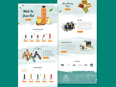 juice bar ebsite design design minimal typography ui ui design uidesign uiux ux web web design webdesign website