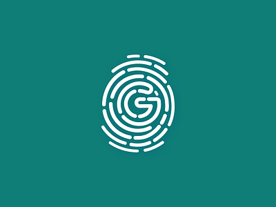 G fingerprint adobe illustrator adobe illustrator cc design icon icon design illustration illustrator logo logo design logos minimal minimal design minimalism vector