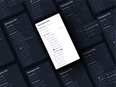 Salto ~ File Tree ~ Dark Mode | Light Mode 🌕🌖🌗🌘🌑 b2b code dark mode dark theme dark theme ui drag file drag file tree files folders hover iconography icons light mode light theme product saas ui userexperience web