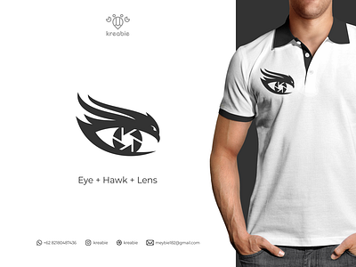 Hawk Eye camera cool design eagle eagles eye hawk lens line logo minimalist modern monogram photography simple strong
