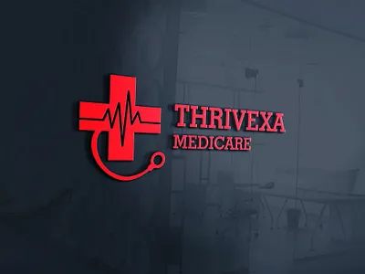Thrivexa Logo Design divyagraphics graphicdesign india logo logodesign medicarelogo