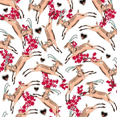 Goat Print pattern pattern art print design prints