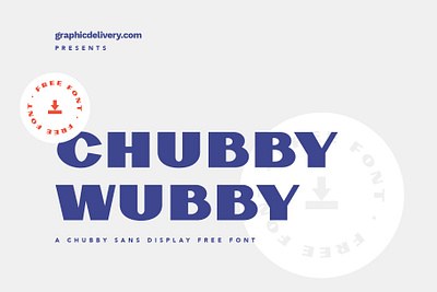 Chubby Wubby Free Font badge coffee colors cool font iluustration packaging retro rooster vintage