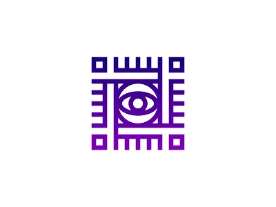 Sacred Eye Chip brand brand and identity chip design eye catching forsale lens logo luxury modern optical sacred see vintage