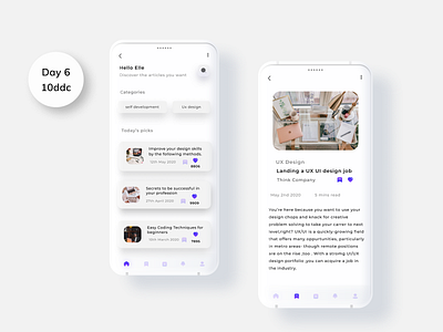 Day 06 0f 10 days design challenge. 10ddc design ui ui design