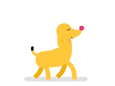 Doggo 🐕 2d 2d animation 2d character adobe adobe illustrator aftereffects animal animation character characterdesign concept cycle dog fun gif illustration learning motion motion design video