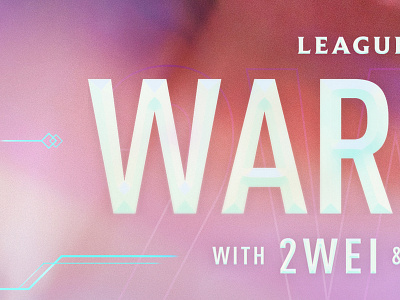 WARRIORS — Type Closeup compositing typography visual design