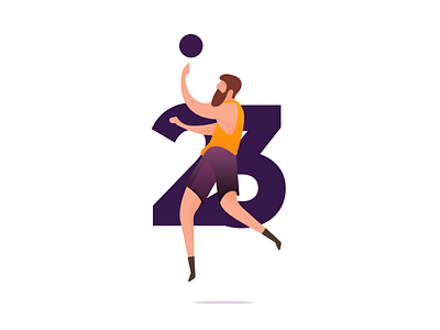 "Be Like Mike" basketball design exploration graphic illustration inspiration sports