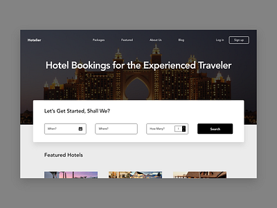 Hotel Booking conoverdesigns daily daily 100 challenge daily ui dailyui design hotel hotel app hotel booking hotel branding hotels landing landing design landing page landingpage ui uidesign ux ux ui uxui