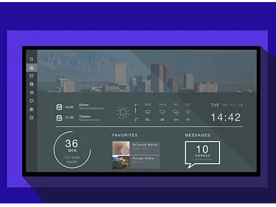 daily planner design illustration ui web