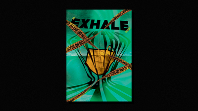 Poster | Is It That Hard? design exhale graphicdesign mask poster quarantine