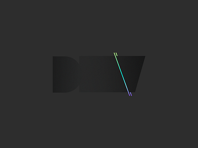 Logo Design for devgigs.io black branding dark design logo logo design neon