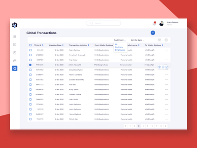 Screen from the app / Spreadsheet account page account settings admin admin dashboard admin panel admin theme clean clean design daily ui dashboard desktop platform spreadsheet table
