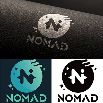 Nomad logo branding design graphic graphicdesign logo logo design logodesign logotype logotype design logotypes logtype nomad ui ux