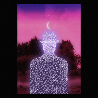magritte x elt4nqu3 art artist artwork graphic grunge aesthetic illustrator imaginary places imaginary world love lowpoly lowpoly art lowpolyart magritte melancholy nostalgia photoshop rené magritte rose art vaporwave ａｅｓｔｈｅｔｉｃ