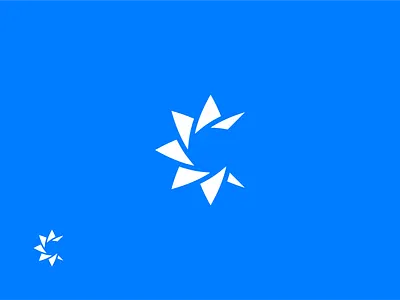 Sharp C Logo brand identity brand identity design branding c letter logo circle design exploration icon identity logo logo design logo mark design logo marks mark monogram sharp