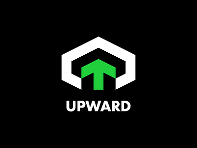 Upward arrow arrow logo arrowhead brand brand identity brand identity design branding green icon logo logo design logo exploration logo mark logodesign logos monochrome monogram upgrade upload upward