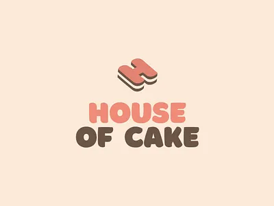Cake branding logo