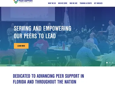 Peer Support Coalition of Florida florida web design wordpress