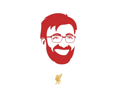 Jurgen Klopp adobe badge design digital art graphic design illustrator klopp lfc photoshop vector