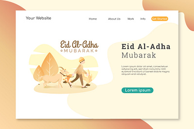 Eid Al-Adha Mubarak al adha design flat flat design graphic icon illustration modern pattern symbol vector