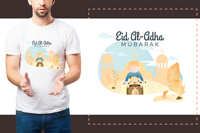 Eid Al-Adha Mubarak design eid al adha eid mubarak flat flat design graphic icon illustration modern pattern symbol vector