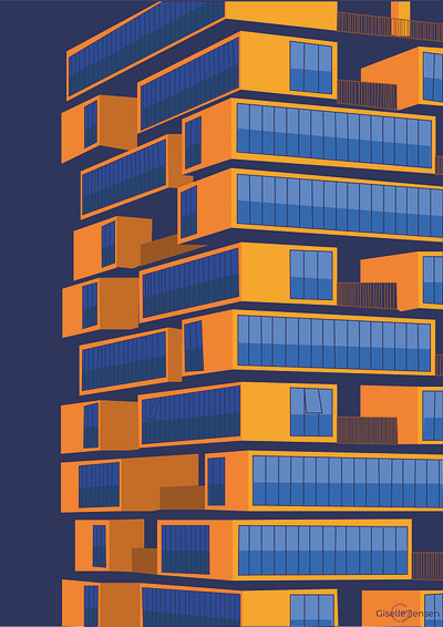 Arquitetura Complementar | Edifício 360º 360 arquitetura illustration illustration digital ilustração isayweinfeld são paulo