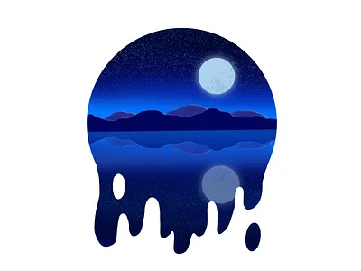 Illustration Landscape illustration ipadpro landscape procreate procreate art procreateapp