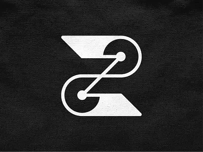 Mechanical Z abstract brand branding geometric icon letter logo logo design logodesign logotype mark mechanic mechanical monochrome monogram symbol type z