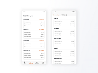 Daily ui 041 - Workout tracker 041 daily ui workout tracker