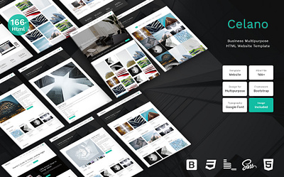 Celano - Business Multipurpose Clean Bootstrap Html Template agency blog creative ecommerce fashion store landing page minimal multipurpose parallax psd template retina
