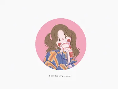 girl 16 design design draw illustration illustration art banner design typography