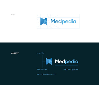 Medpedia - Logotype 02 brand design design de marca identidade de marca identidade visual logo logotipo logotype logotypedesign logotypes visual identity