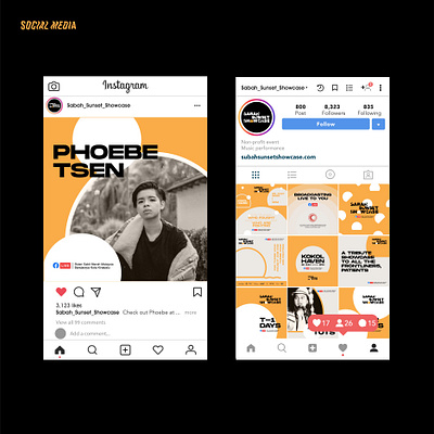 Sabah Sunset Showcase art direction brand brand design brand identity branding design front liners graphic design identity design logo logodesign music showcase socialmedia visual identity
