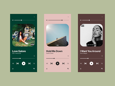 Daily UI 009 • Music Player concept dailyui dailyuichallenge ui uidesign