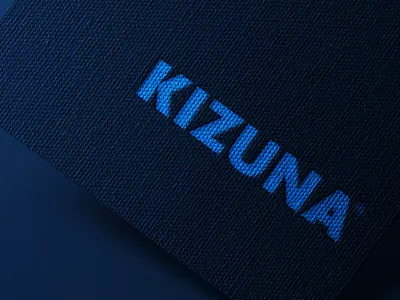 Logo Design blue branding and identity design industrial minimal typogaphy