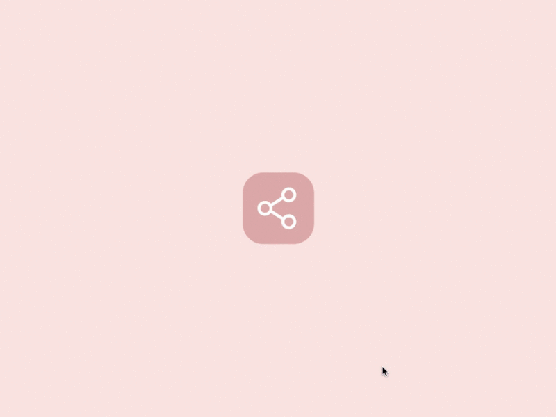 Daily UI (Day 10) - Social Share animation dailyui dailyui 010