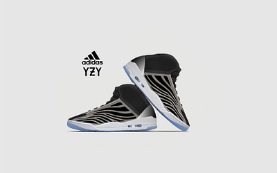 YZY-ADIDAS BASKETBALL CONCEPT 2020 app branding design flat illustration logo typography vector web website