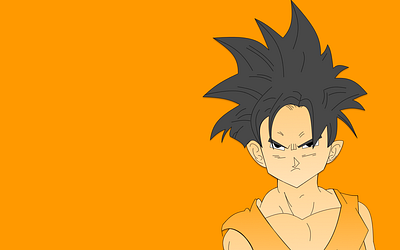 Gohan anime art character design comic dbz dragon ball dragonball dragonball z gohan illustration