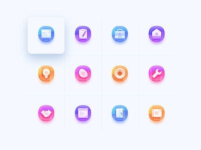 icon art blue colorful design icon illustration information design interface ui ux