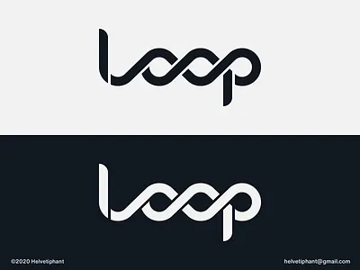 Loop - logo updated brand design brand designer branding creative logo custom lettering custom logo custom logo design expressive typography logo logo design logo design concept logo designer logotype loop typography wordmark