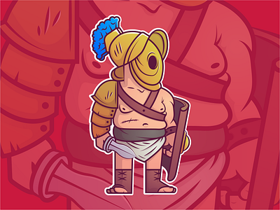 Gladiator Murmilo adobe illustrator adobe photoshop blog illustration drawing graphic graphicdesign illustration illustration art stats illustration team