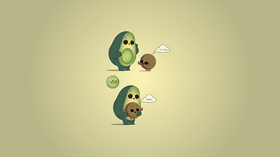 avocado adobe app art design draw dribbble icon illustration logo vector