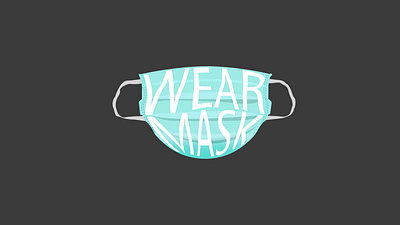 wear mask adobe art design draw dribbble icon illustration illustrator logo vector