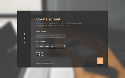 daily ui challenge 01 sign up dailyui design ui ui challenge ux