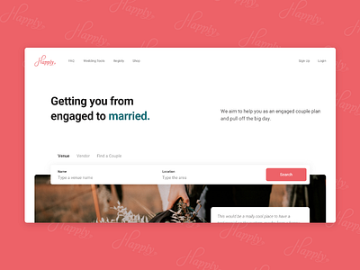 1 adobe xd adobexd design engage couples modern design onboarding ui design uiux web design webdesign website wedding wedding website