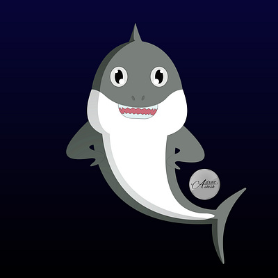 shark adobe art design draw icon illustration illustrator logo ui ux vector