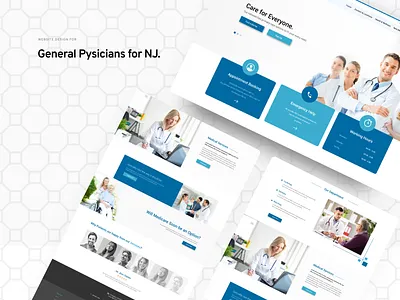 General Physicians graphics design healthcare illustrator medical new jersey patient photoshop physician practice practitioner uidesign ux design web development