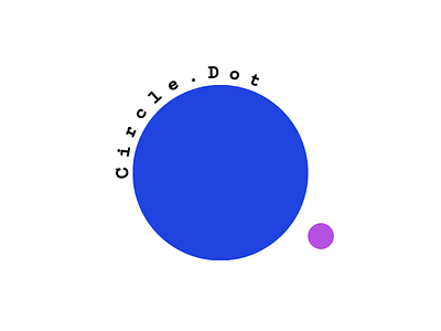 Circle.Dot logo area art beautiful blue brand brandidentity business card card circle creator design flat graphics art identity logo logo design logo design concept software technology unique